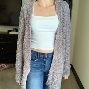 Hollister Fuzzy Cardigan